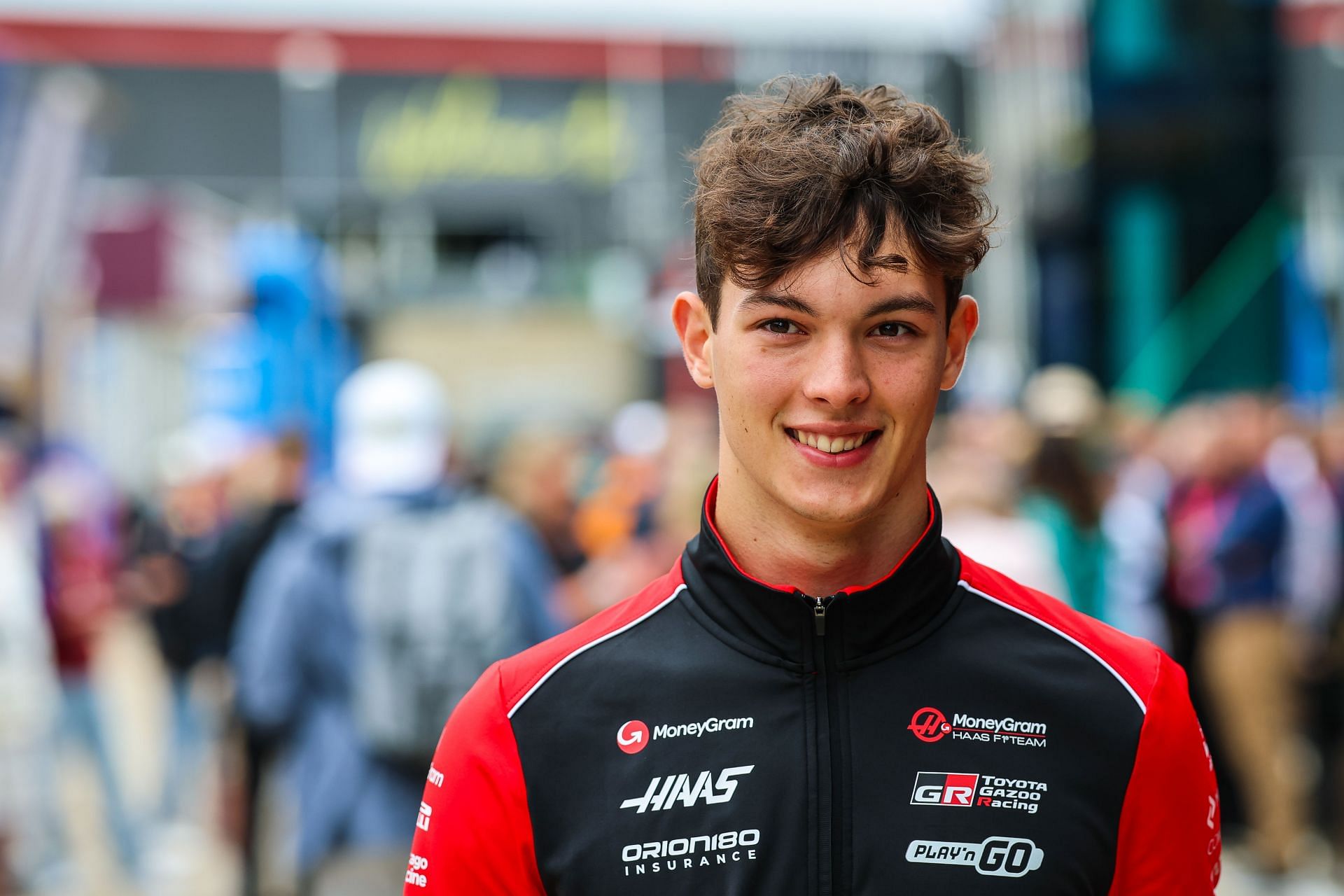 Ollie Bearman before qualifying at the British GP - Source: Getty